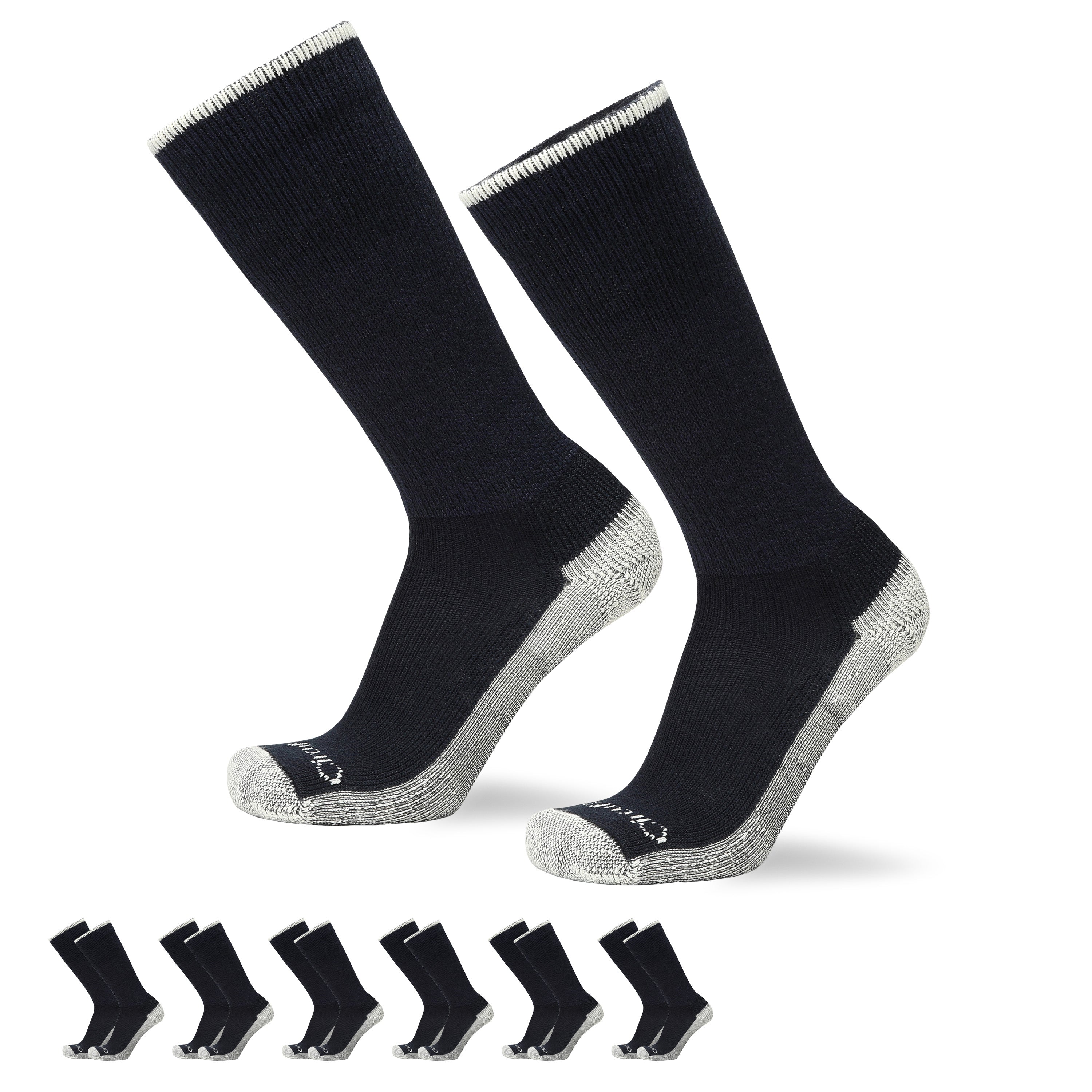 Circufiber 3pk Crew All Day Light Circulation Boost Socks 